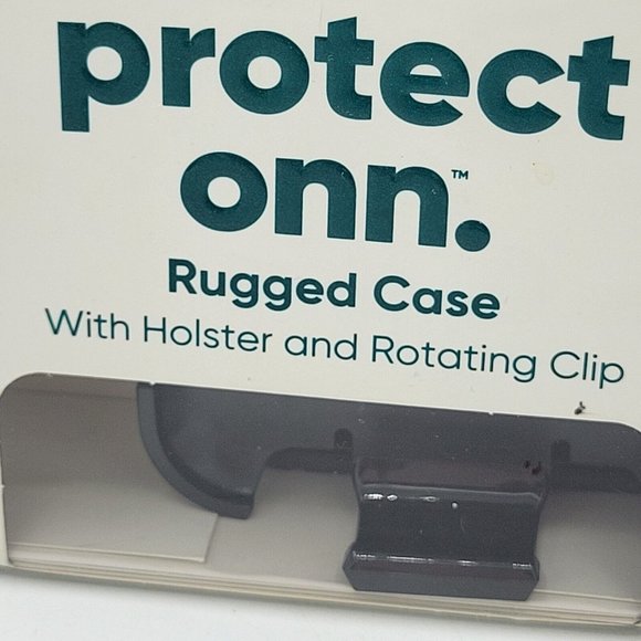 Protect Onn. Rugged Cell Phone Case With Holster And Rotating Clip New In Box - Picture 4 of 7